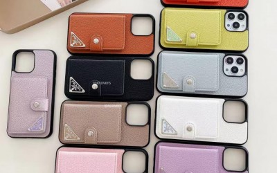 2024prada プラダiphone14 15 Pro 15 Plusケースブランドカード入れ人気アイフォン