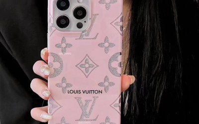 2024lv ルイヴィトンiphone14 15 Pro 15 Plusピンク新しいケースブランドカード入れハイブランド人気アイフォン