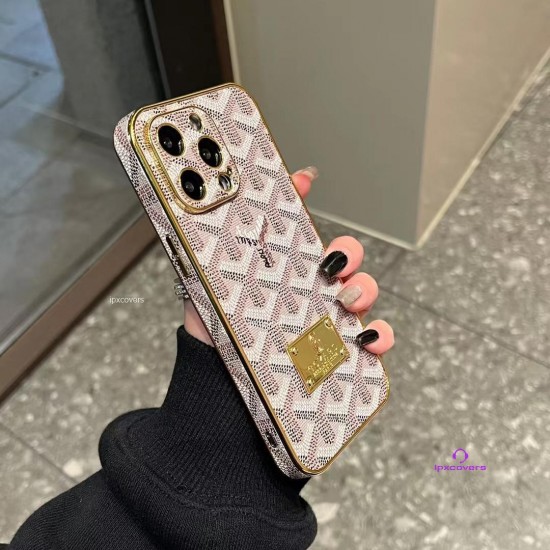 2024goyard ゴヤールギャラクシーケースハイブランドiphone 15 14 Pro Maxカバーブランド